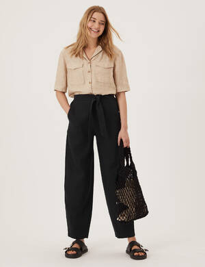 marksandspencer_SS22_len_T57_7136_kalhoty s paskem a sirokymi nohavicemi_1199Kc_modelka.jpg